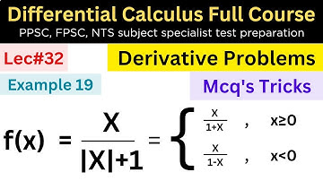 Piecewise function tricks lec#32 #mathematics #ppsc #fpsc #nts #maths #mathstricks #phd #afmathe #af