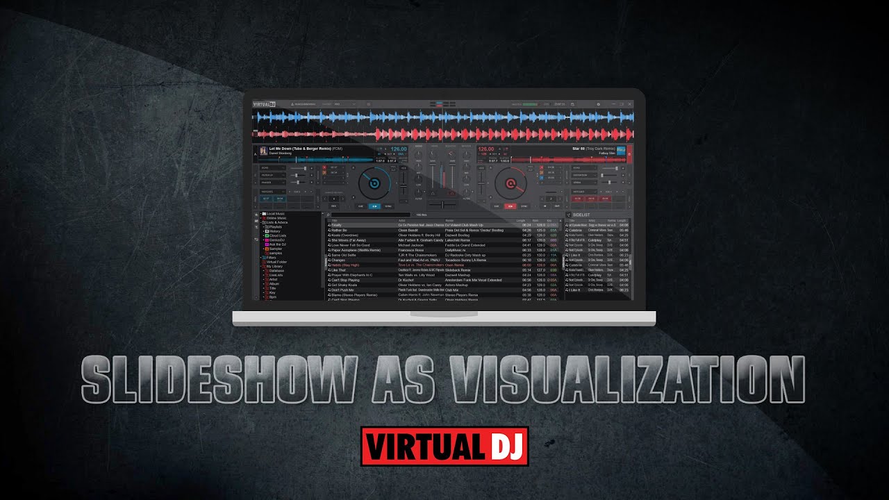 Slideshow as audio-only visualization - YouTube