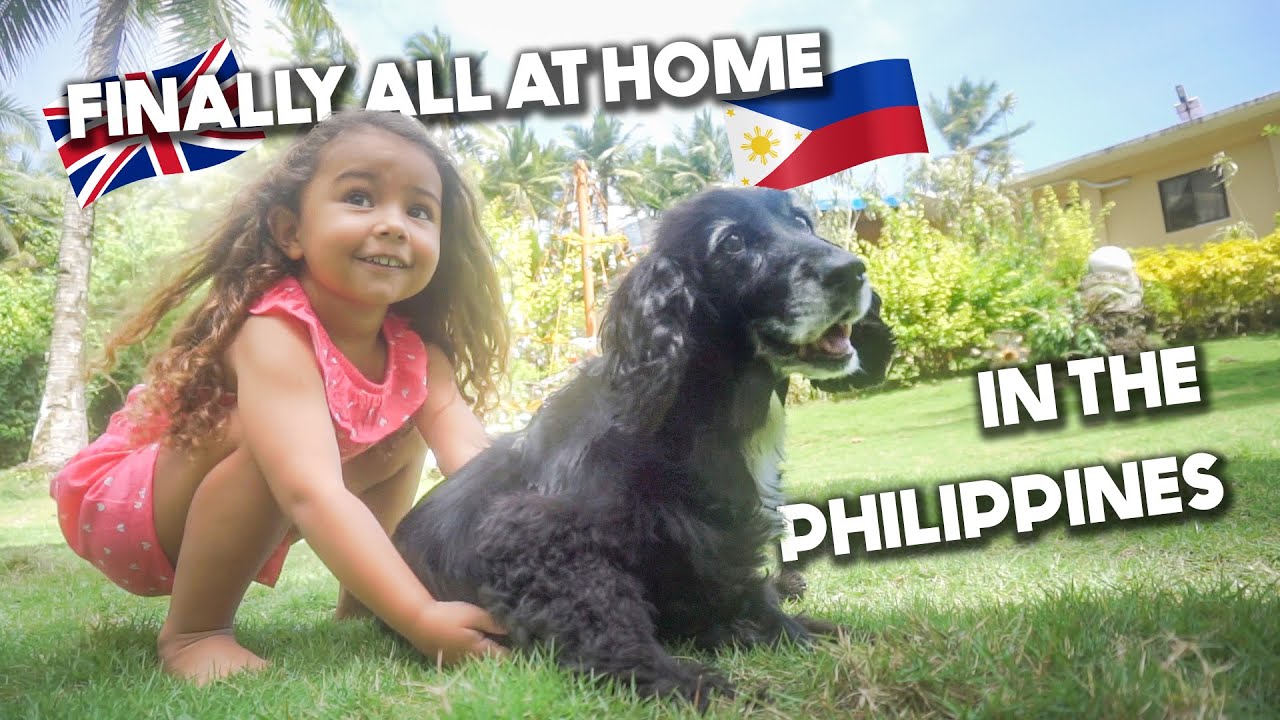 British Family SHIP EVERYTHING To Philippines DAILY VLOG 1