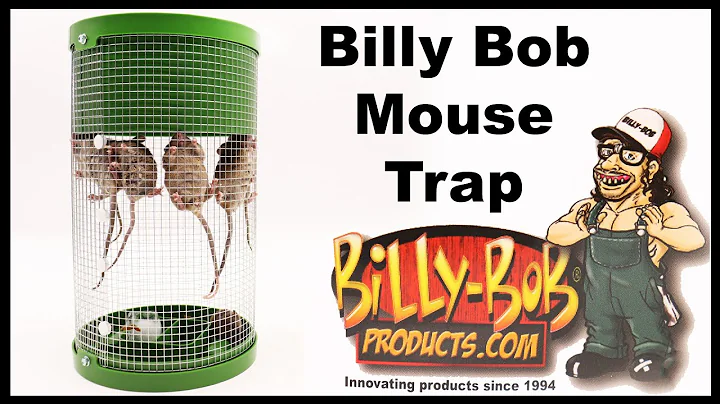 BILLY - BOB Mouse Trap. Multi-Catch Live Trap Perf...