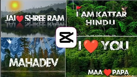 Trending Urban Jungle Font Reels Editing Tutorial | Name Art Reels Editing | Capcut App Editing