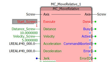 MotionWorks IEC - Move Relative (MC_MoveRelative)