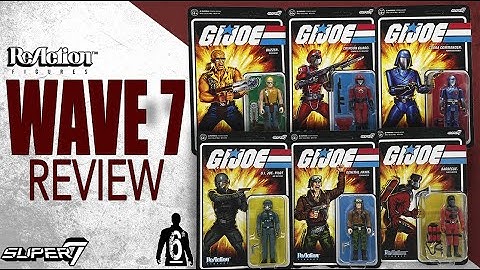 GI Joe ReActions Wave 7 Review