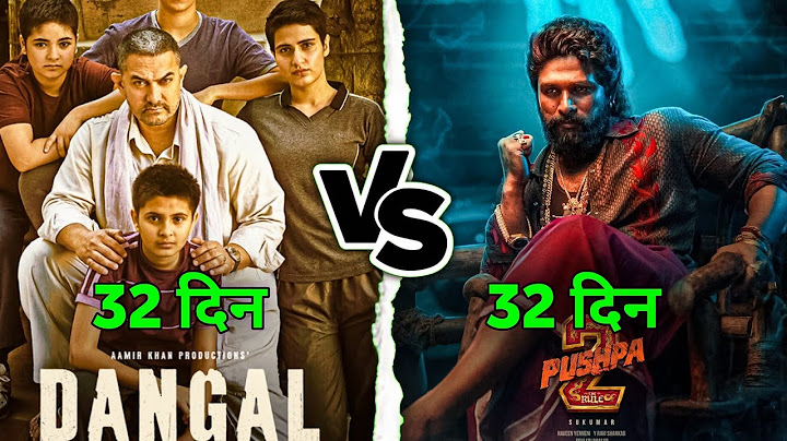 Dangal 🆚 Pushpa 2| 32 Day's Worldwide Collection Comparison 🔥🤯