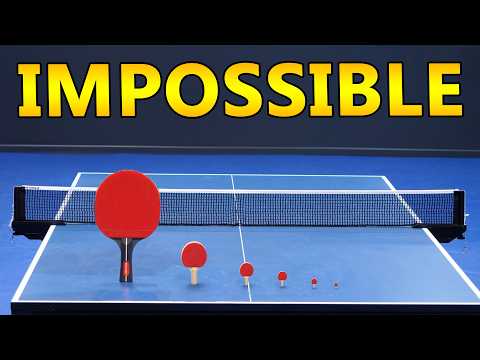 видео: Tiniest Ping Pong Creations