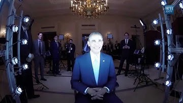 Scanning U.S. President Barack Obama with Artec Eva 3D Scanner