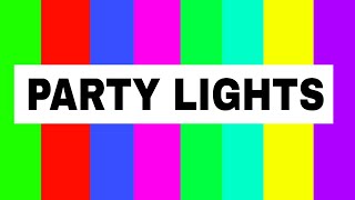 Party Lights / Disco lights / all colours light [ 1 hour ]