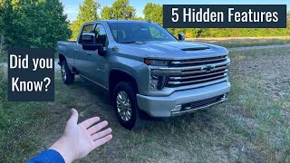 5 Hidden Features Chevrolet doesn