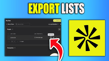 How To Export Lists From Apollo.io (Step By Step Guide)