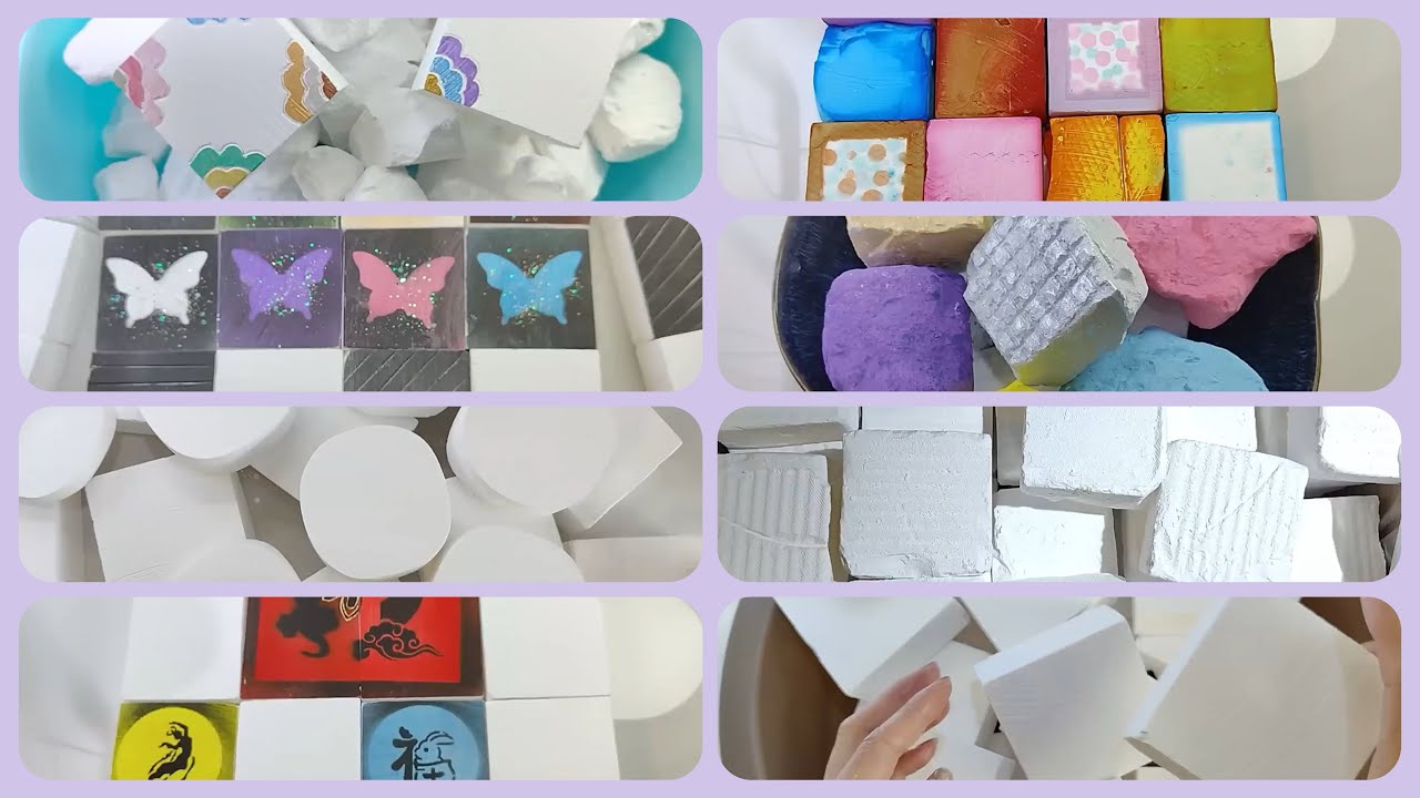 @YuShen-asmr edit compilation🤍 #asmr #oddlysatisfying #gymchalk #satisfying #relax #sleepaid 