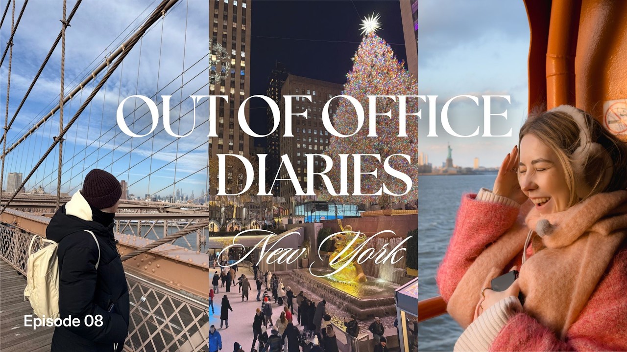 Brooklyn, Statua Wolności, Saks Light Show, test Crumbl Cookies | Out of Office Diaries E08