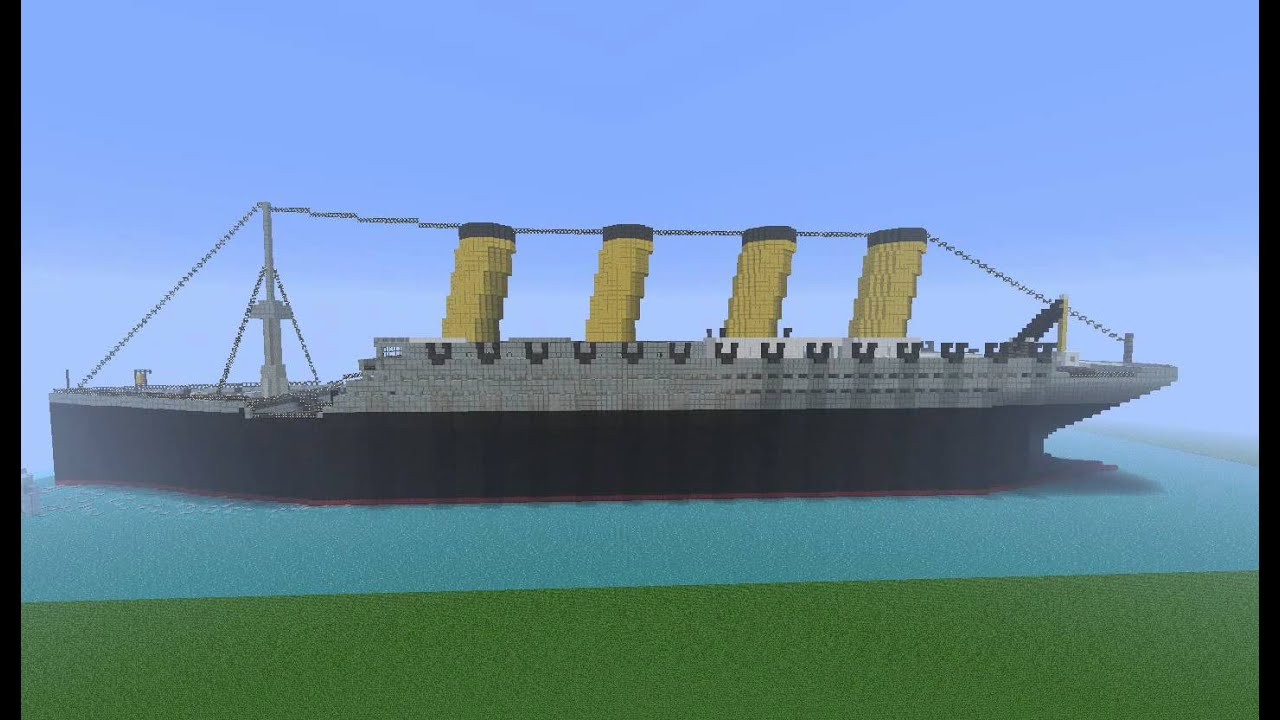 MINECRAFT TITANIC + DOWLOAD! YouTube