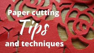 5 PRO tips and techniques for you to master paper cutting using precision  knife! 