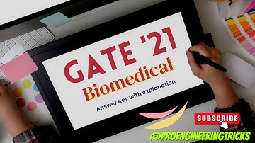 GATE 2021 BM QN -1 answer with explanation 