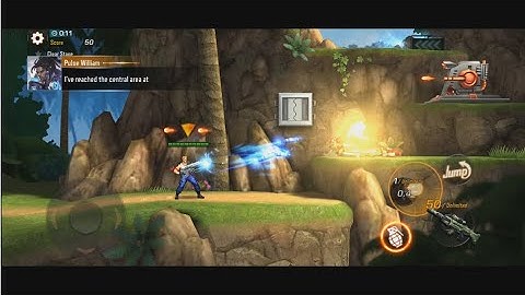 Contra Returns (by PROXIMA BETA) - action shooting game for Android and iOS - short gameplay.