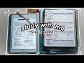 iPad study with me: 4+ hours of studying & iPad note-taking - bucknell university