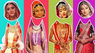 wrong head puzzle with yeh rishta kya kehlata hai actress in bridal look ।Shivangi Joshi ।Hina Khan