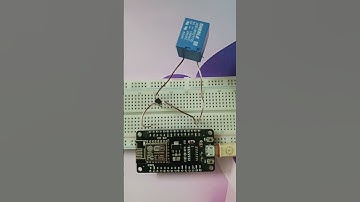 A relay is on an off automatic using esp8266 nodeMcu#arduino #arduinoproject #esp8266 #relaycontrol