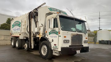 Rare and old Tayman ￼ Peterbilt, diesel, hard box, elliptical Amrep, side loader ￼￼￼￼￼￼￼￼ !!!!