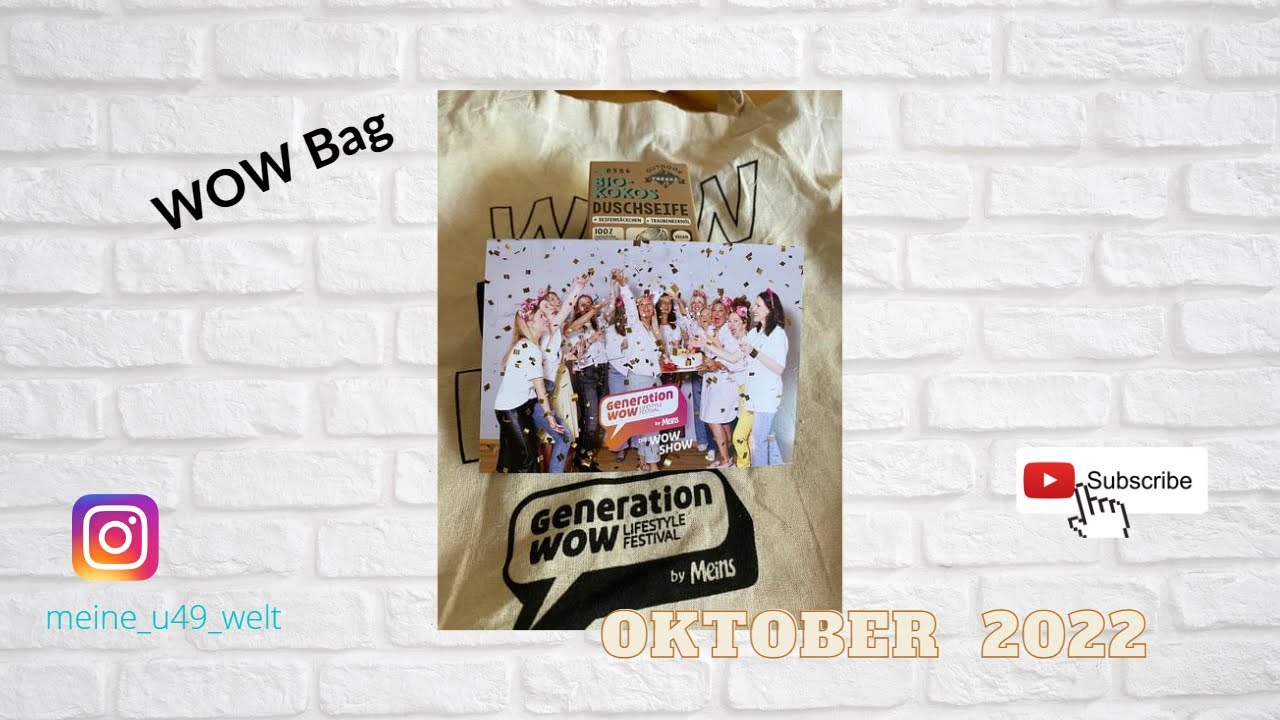 Wow Bag | Oktober 2022 | Meine overfortynine Welt