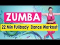 Lose belly fat fast with aerobic dance  22minute full body workout  zumba workout