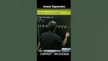 Trigonometry | Inverse trigonometry | JEE PYQs | Dr. Anil Kumar