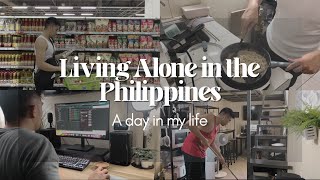 A day in my life - Work from Home on a Rainy Day, Chores and more | Living Alone in the Philippines