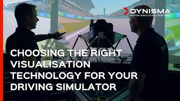 Choosing the right visualisation technology for your driving simulator