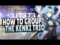 How to group the kenki trio and keep them together  genshin impact