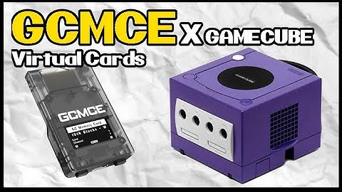 🛠️🎮 GCMCE Tarjetas de Memoria Virtuales para GAMECUBE 🛠️🎮