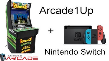 Nintendo Switch Conversion Kit For Arcade1Up Install by DIYRetroArcade