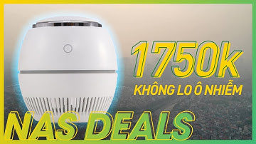 NAS DEALS #3 | Máy lọc không khí AIR SHOT OMNI: Nhỏ gọn, giá rẻ, lo gì ô nhiễm!
