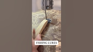 Making fishing lures - Part 2 #fishing #handmadelure #fishingequipment #woodscraft #fishinglures