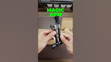 Here is how to get those POV shots with your camera 📸 Use a magic arm#cameragear #magicarm #smallrig