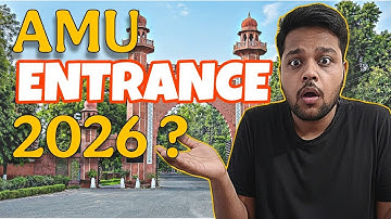 BREAKING!😮 AMU Entrance Exam 2026 Date: Official Update & Kab Hoga Exam?