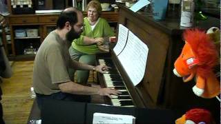 Video thumbnail of "It's Bye-Bye Baby, San Francisco Giants Fight Song, piano sight-read by Tom Brier"