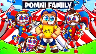 Having A POMNI FAMILY In Roblox! (Brookhaven RP)