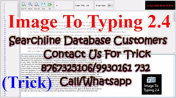 How To  Automatic Typing In Image To Typing 2.4 Trick ....Cont-8767325106