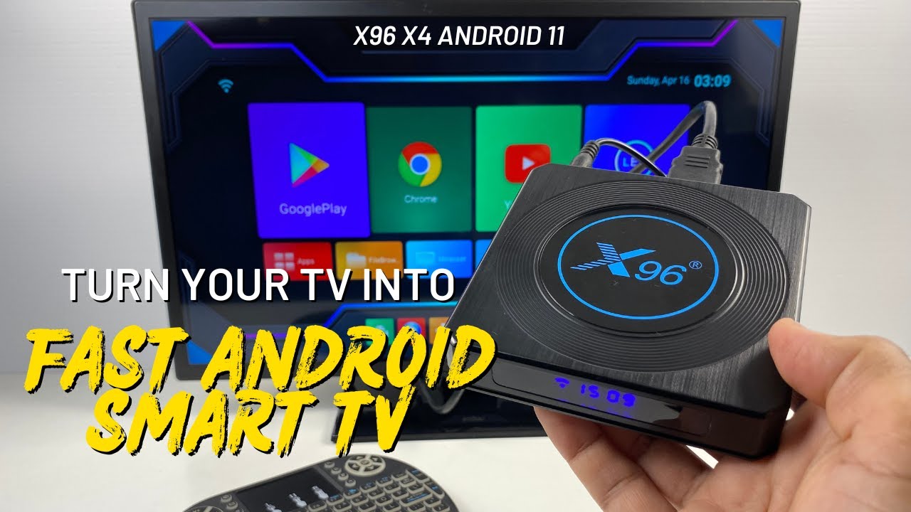 X96 Max Plus Ultra S905X4 8K HDR 10+Bluetooth 32GB/4GB Android 11 64 bit TV  Box