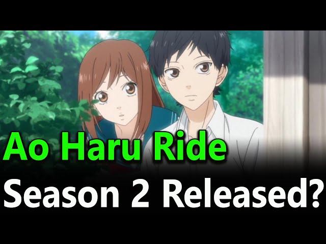 Ao Haru Ride Season 2: Release Date 