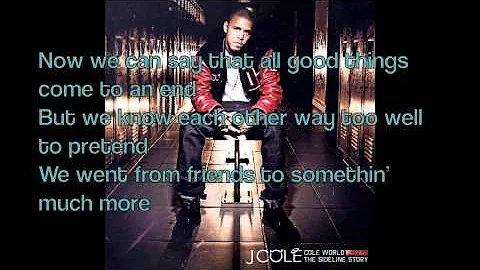 J Cole - Nothing Lasts Forever LYRICS ON SCREEN