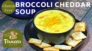 GLUTEN FREE BROCCOLI CHEDDAR SOUP | Panera Bread Copycat