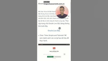Website giúp anh em DEV thành tạo SQL từ cơ bản đến tối ưu #shots  #wecommit  #tranquochuy  #sql