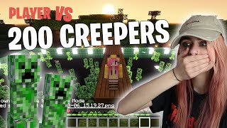 CRAZY creeper challenge (nearly impossible)