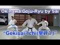 &quot;Gekisai-Ichi (撃砕１) &quot; by Sai (釵)  Okinawa Gojuryu (沖縄剛柔流)