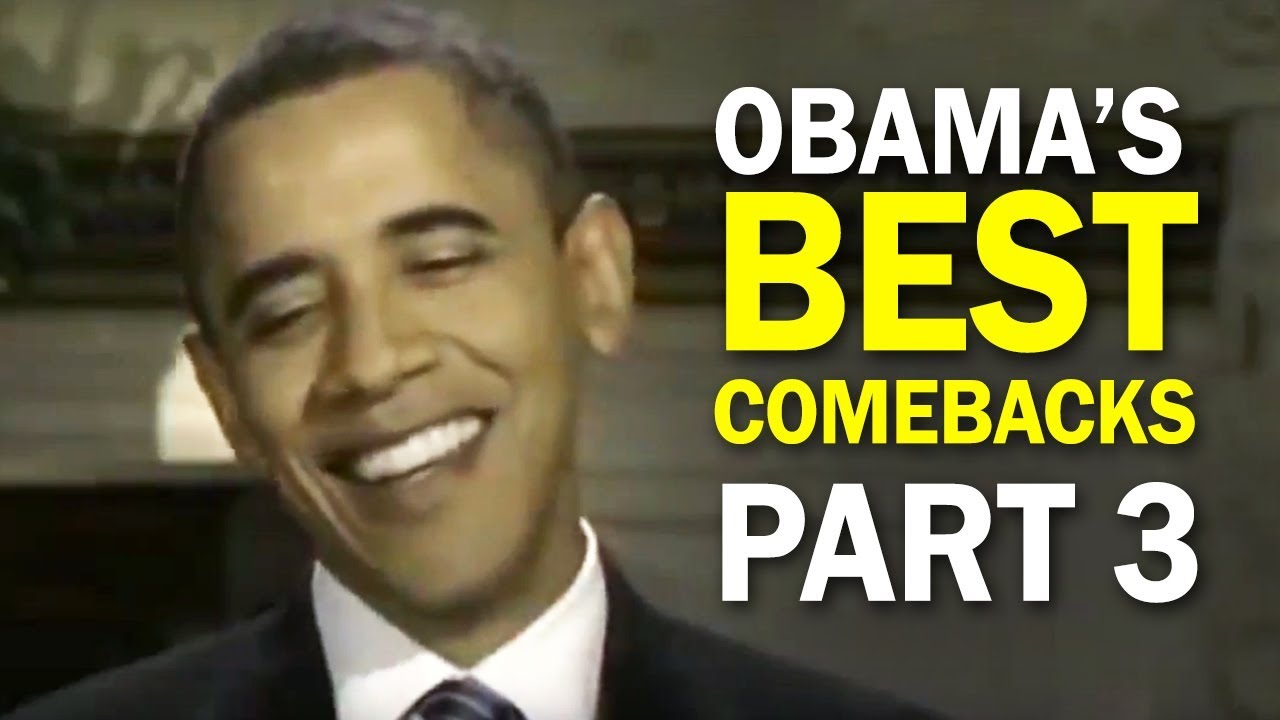 Obama's Best Comebacks and Rebuttal Moments - Part 3