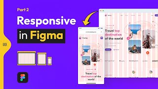 Responsive Landing Page Design in Figma - Part 2 | Figma Tutorial for Beginners