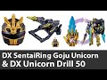 Mở Hộp và Review [Dx Unicorn Drill 50 & Dx Gozyu Unicorn Ring] 4K-60p Video