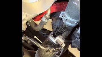 How to change a coolant temperature sensor on a Toyota Camry ( 2011 LE Hybrid )