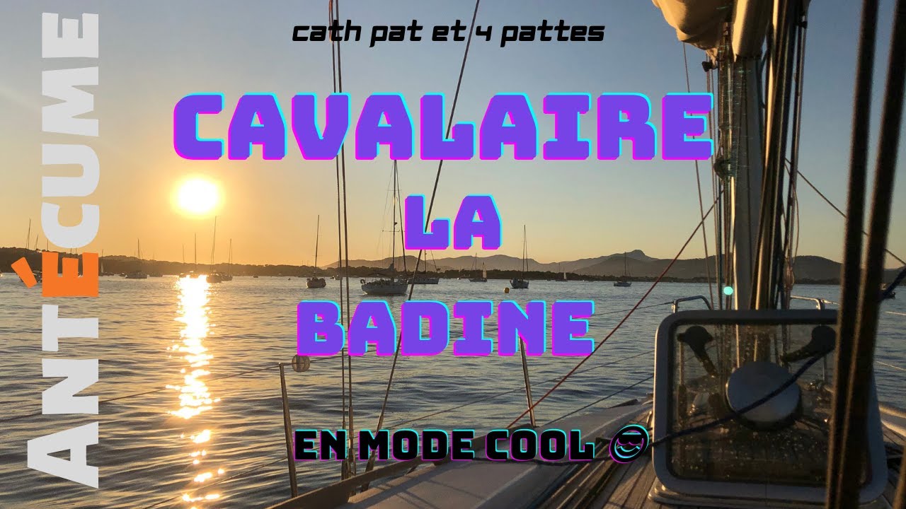 ⛵️Cavalaire La badine en mode cool😎